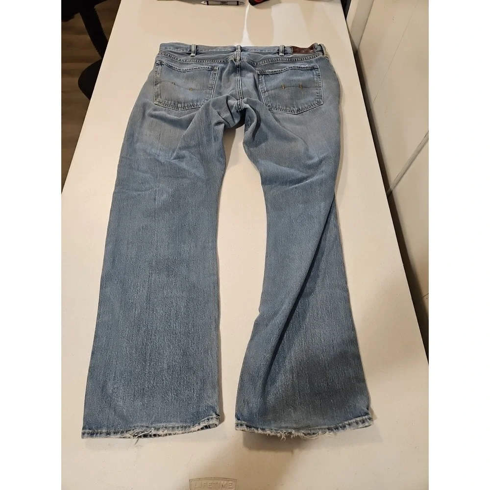 Polo Ralph Lauren Jeans Men's  Classic‎ 867 Denim 38x32  Preppy 100% Cotton(1311